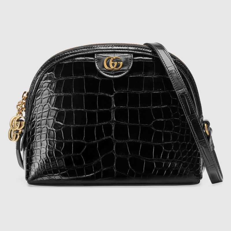 Gucci Ophidia crocodile small shoulder bag 499621 EV40G 1000