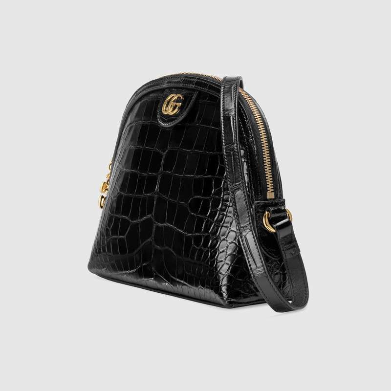 Gucci Ophidia crocodile small shoulder bag 499621 EV40G 1000