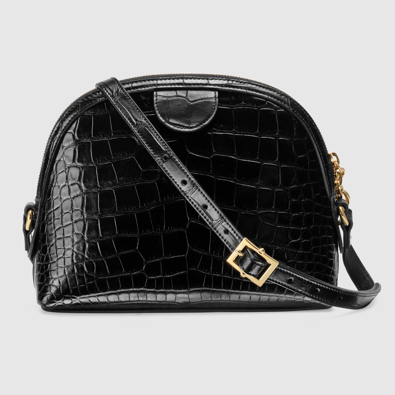 Gucci Ophidia crocodile small shoulder bag 499621 EV40G 1000