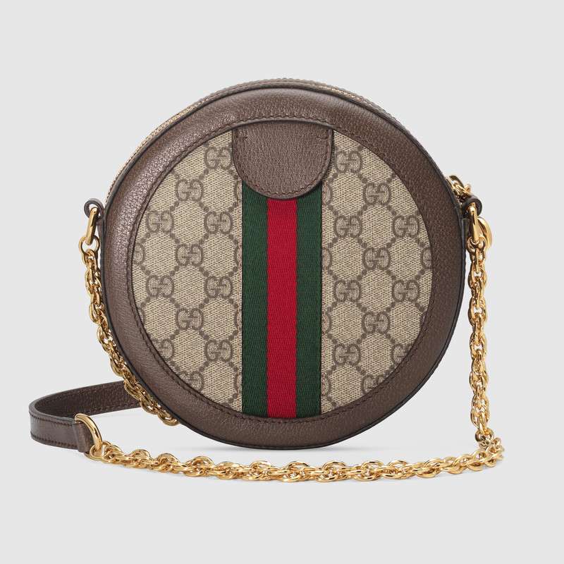 Gucci Ophidia mini GG round shoulder bag 550618 96I3B 8745