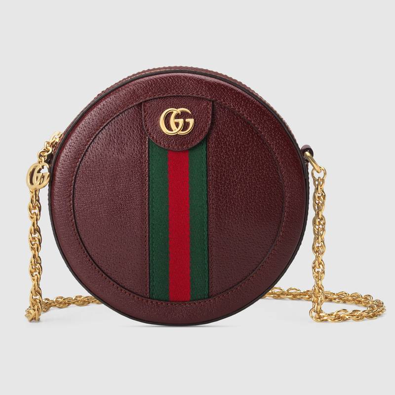 Gucci Ophidia mini round shoulder bag in Original quality 550618 CWG1G 6673