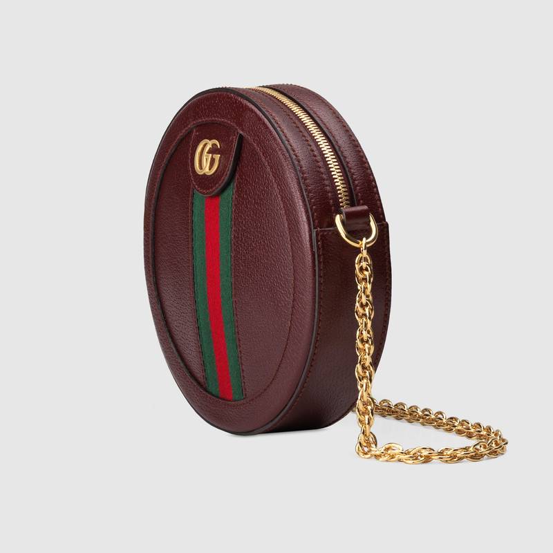 Gucci Ophidia mini round shoulder bag in Original quality 550618 CWG1G 6673