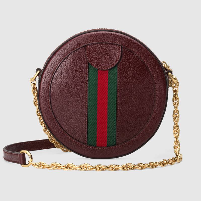 Gucci Ophidia mini round shoulder bag in Original quality 550618 CWG1G 6673