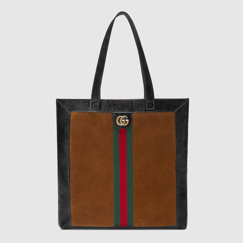 Gucci Ophidia suede large tote 519335 0KCDT 2863