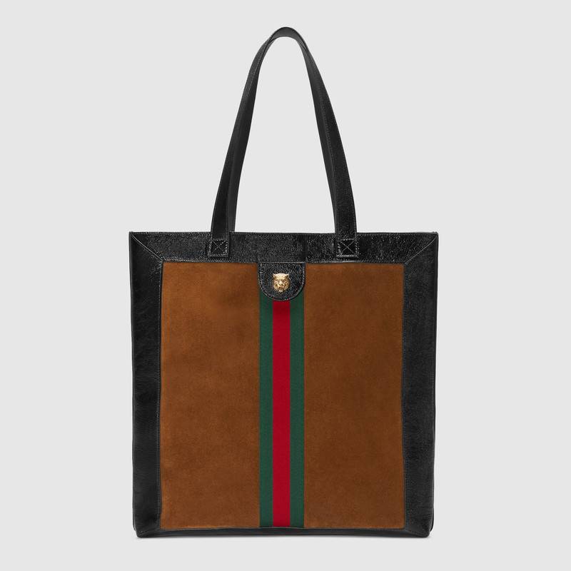 Gucci Ophidia suede large tote 519335 0KCDT 2863