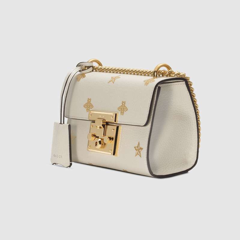 Gucci Padlock Bee Star small shoulder bag 432182 DJ2LG 8711