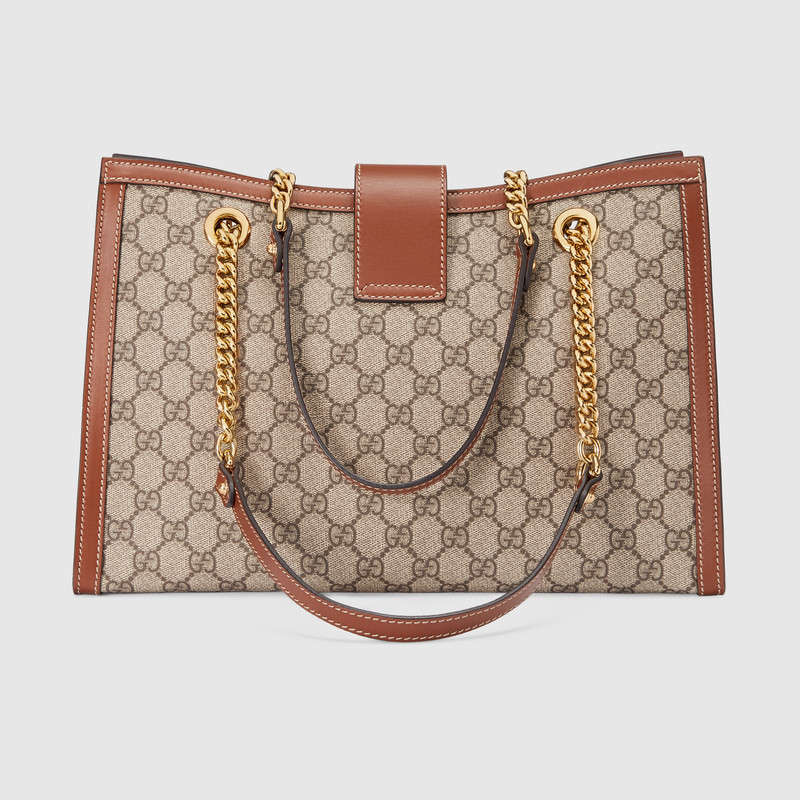 Gucci Padlock GG Supreme canvas shoulder bag 479197 KHNKG 8534