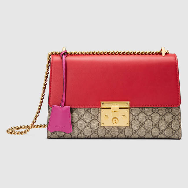 Gucci Padlock GG Supreme shoulder bag 409486 KLQIG 9784