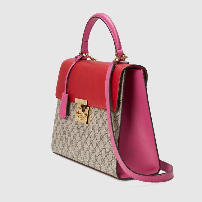 Gucci Padlock GG Supreme top handle bag 432674 KLQIG 9784