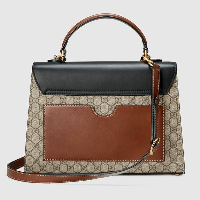 Gucci Padlock GG Supreme top handle bag 432674 KLQJG 9785