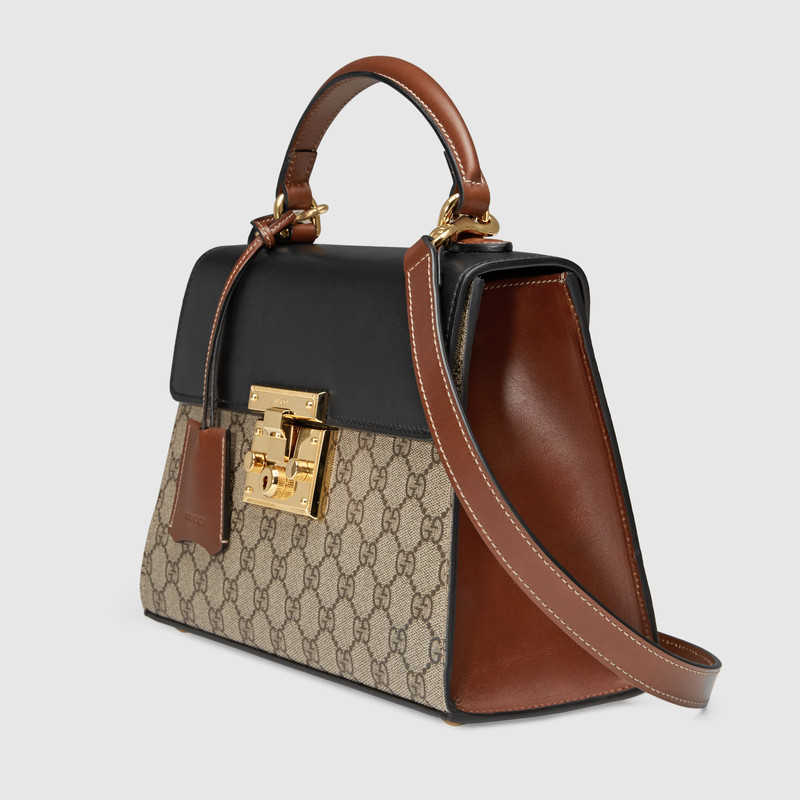 Gucci Padlock GG Supreme top handle bag 453188 KLQJG 9785