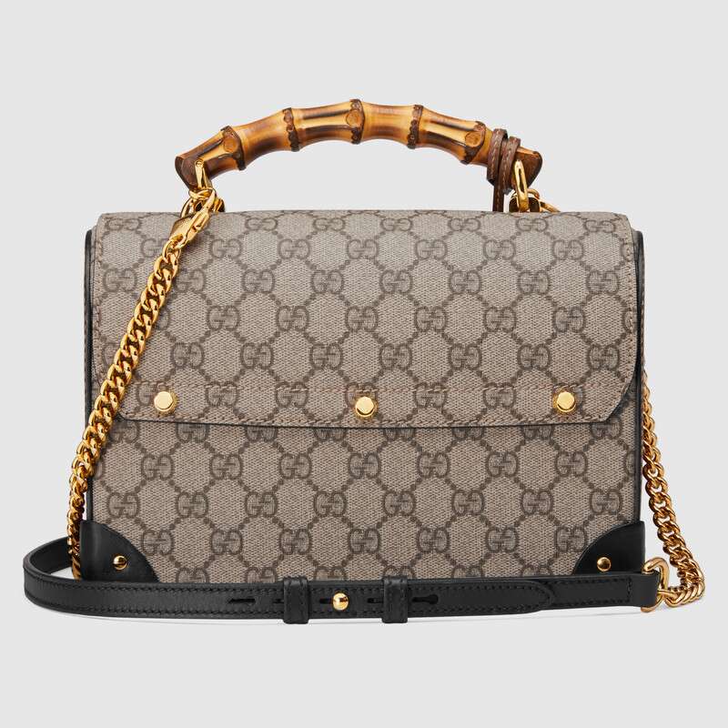 Gucci Padlock GG small bamboo shoulder bag 603221 9U8YG 9861