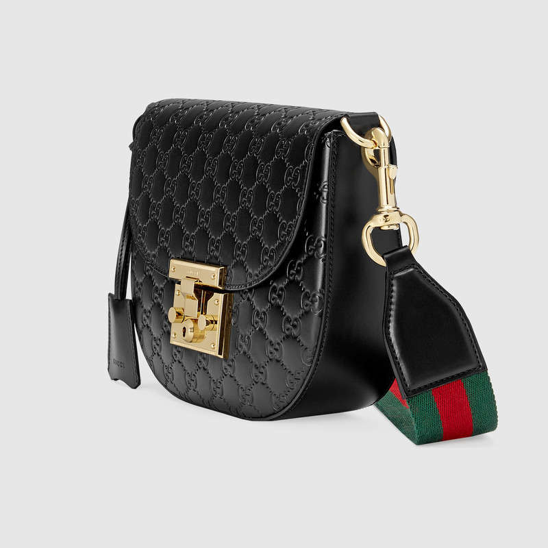 Gucci Padlock Gucci Signature leather shoulder bag 453189 CWCLG 1060