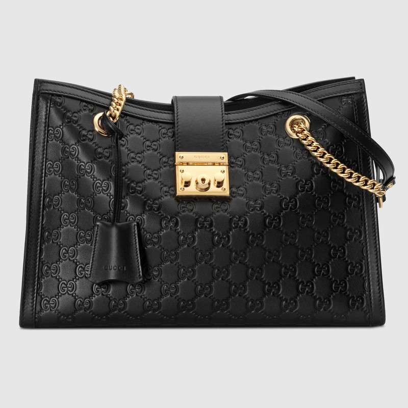 Gucci Padlock Gucci Signature medium shoulder bag 479197 0REAG 1000