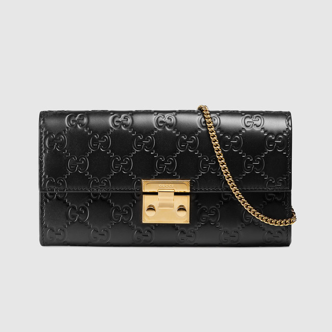 Gucci Padlock continental wallet 453506 CWC1G 1000