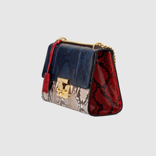 Gucci Padlock python shoulder bag 409486 LJCAG 4063