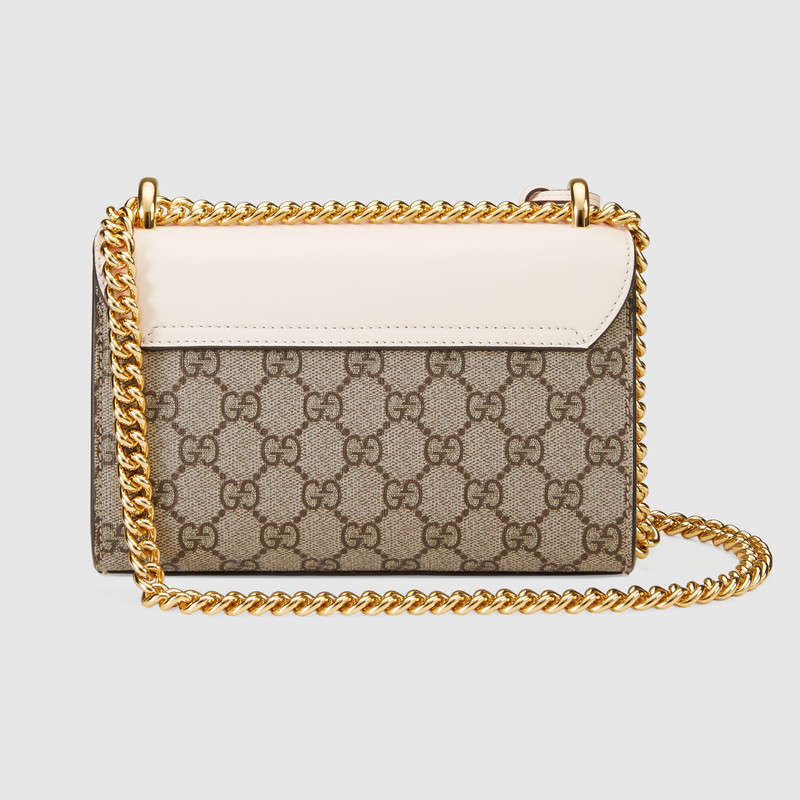 Gucci Padlock studded GG Supreme shoulder bag 432182 K8K3G 8391