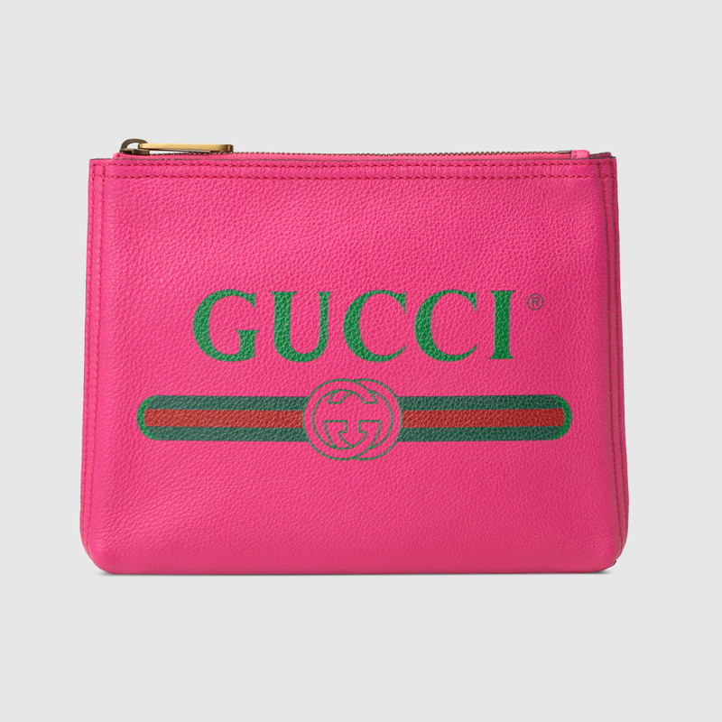 Gucci Print leather small portfolio 495665 0GCAT 8840