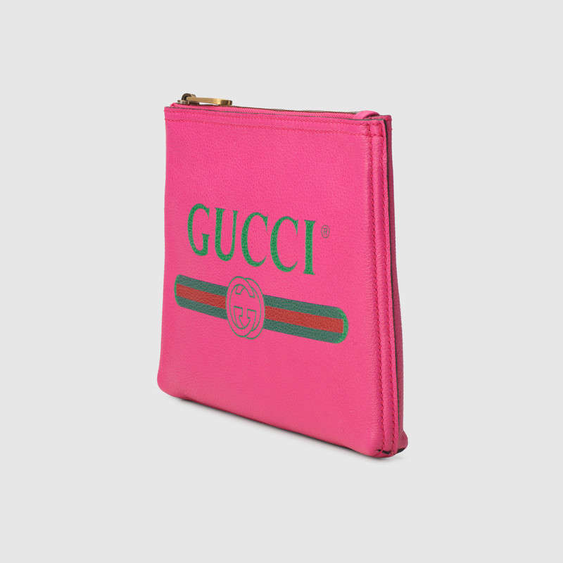 Gucci Print leather small portfolio 495665 0GCAT 8840