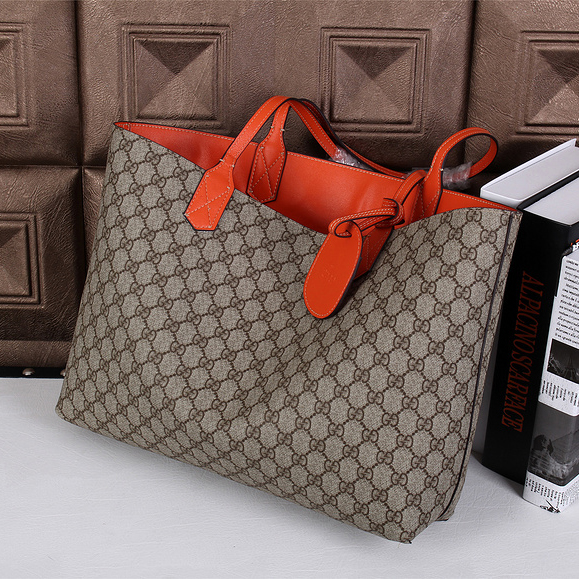 Gucci Reversible GG Leather Tote Bag 368568