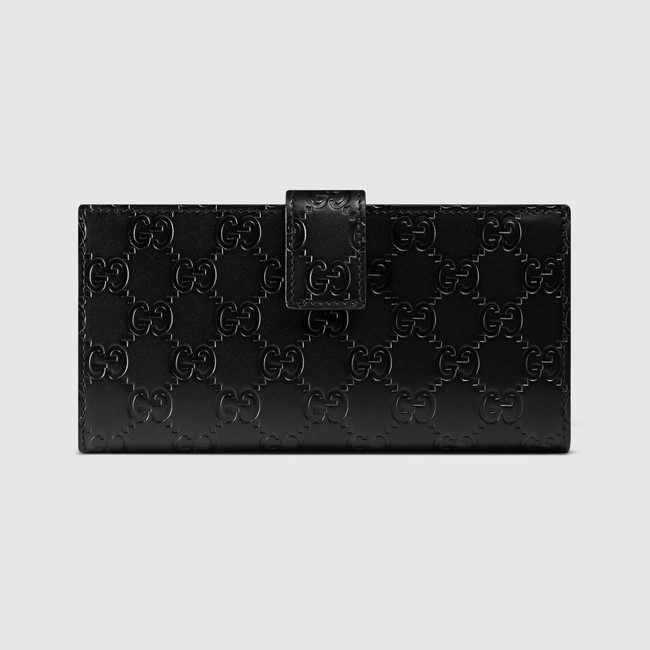 Gucci Signature continental wallet 257012 CWC1G 1000