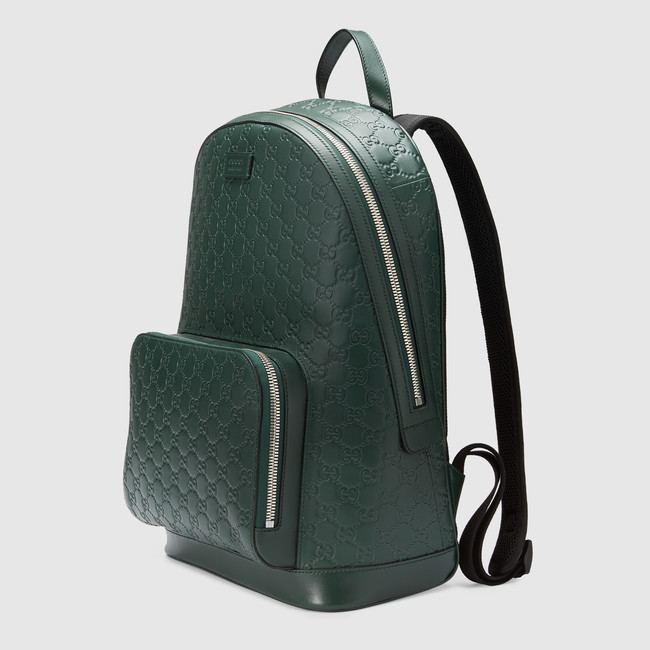 Gucci Signature leather backpack 406370 CWCCN 3095