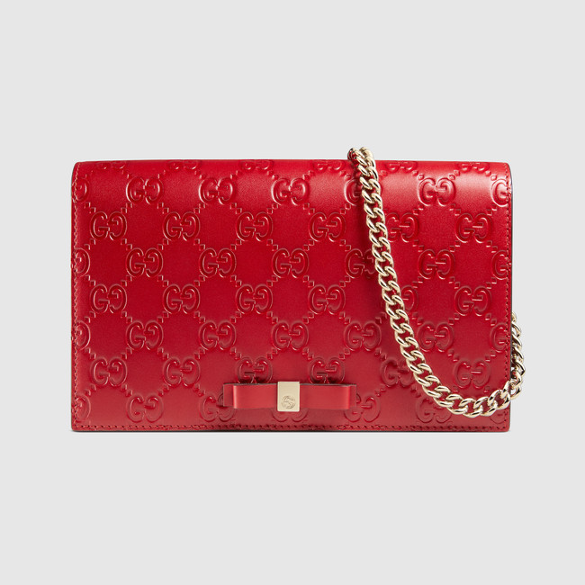 Gucci Signature mini bag 431408 CWC1G 6433