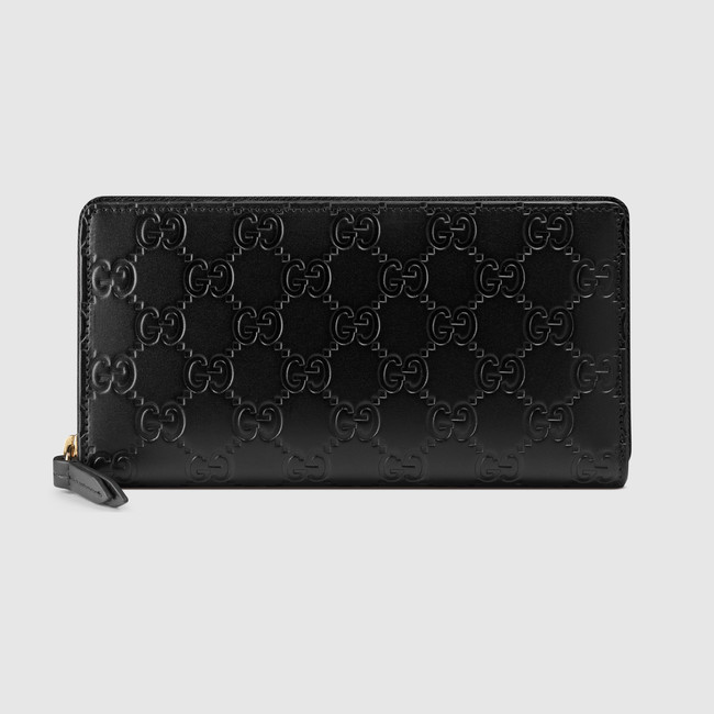 Gucci Signature zip around wallet 410102 CWC1G 1000