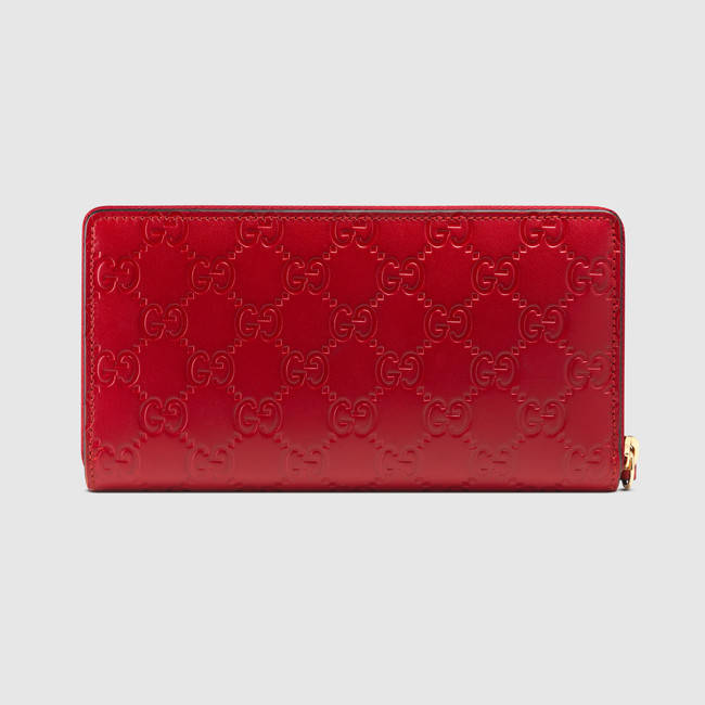 Gucci Signature zip around wallet 410102 CWC1G 6433