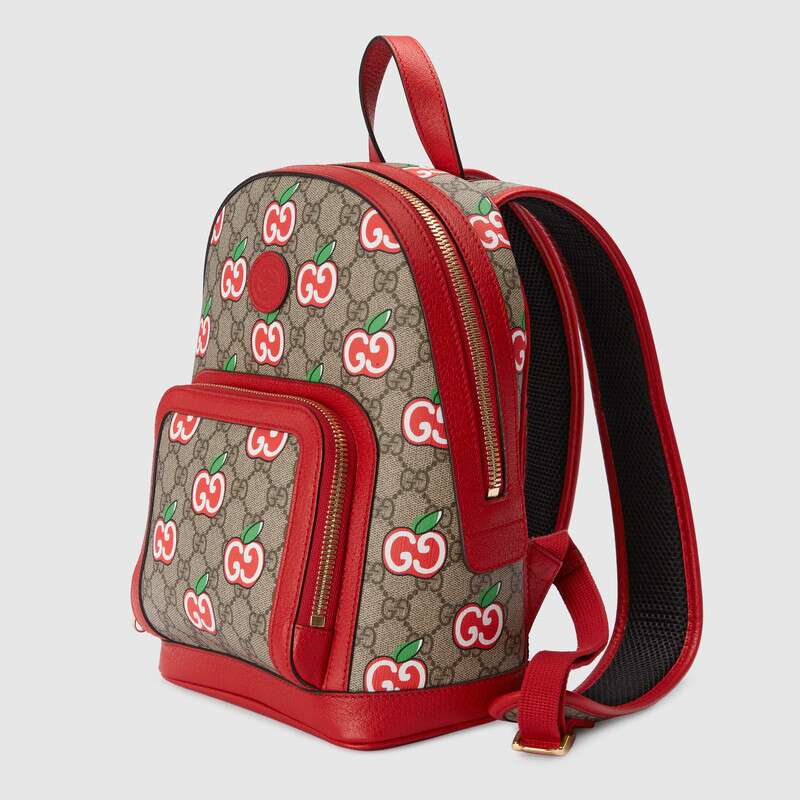 Gucci Small backpack with GG Apple print 601296 2EVCG 8604