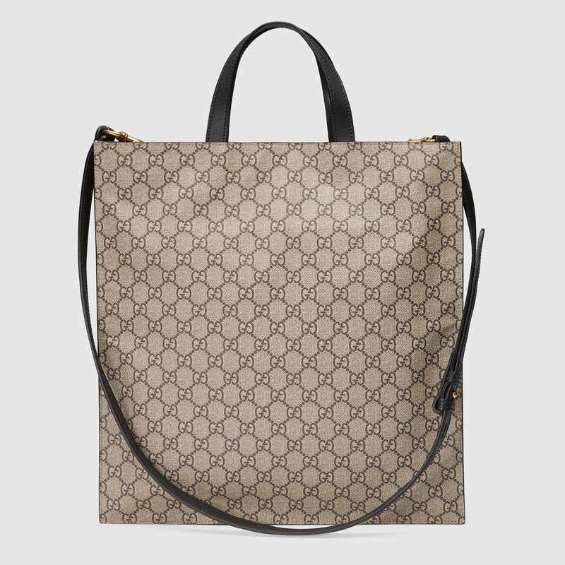 Gucci Snake print soft GG Supreme tote 450950 K5M1T 8666