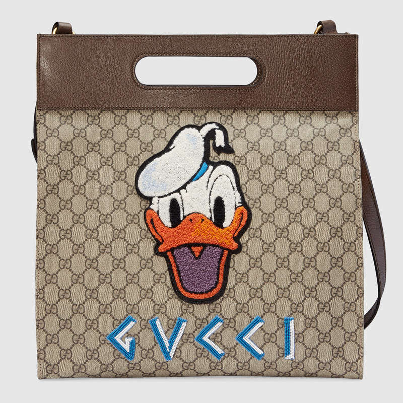 Gucci Soft GG Supreme Donald Duck tote 463491 K5I6T 8851