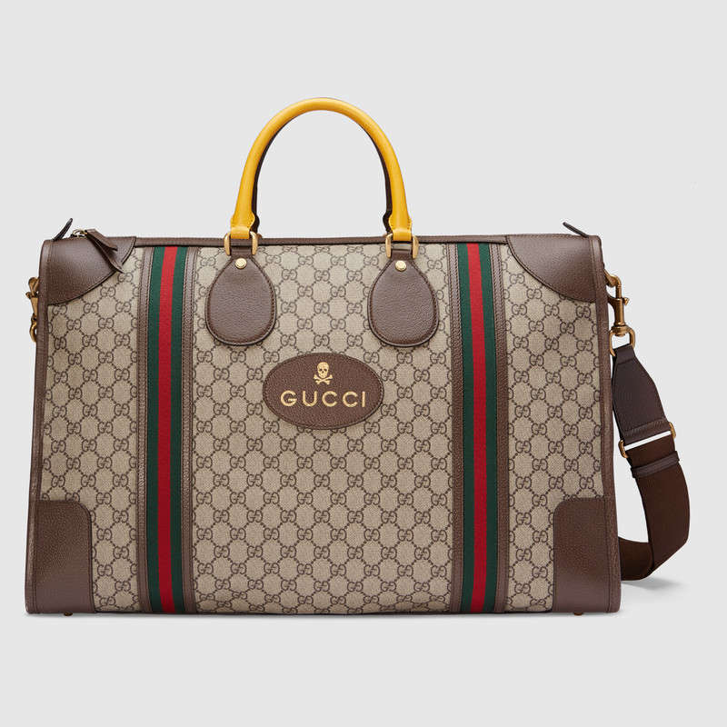 Gucci Soft GG Supreme duffle bag with Web 459291 K5I9T 8855