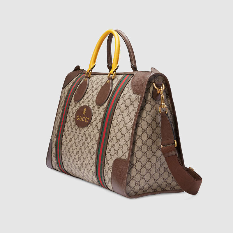 Gucci Soft GG Supreme duffle bag with Web 459291 K5I9T 8855