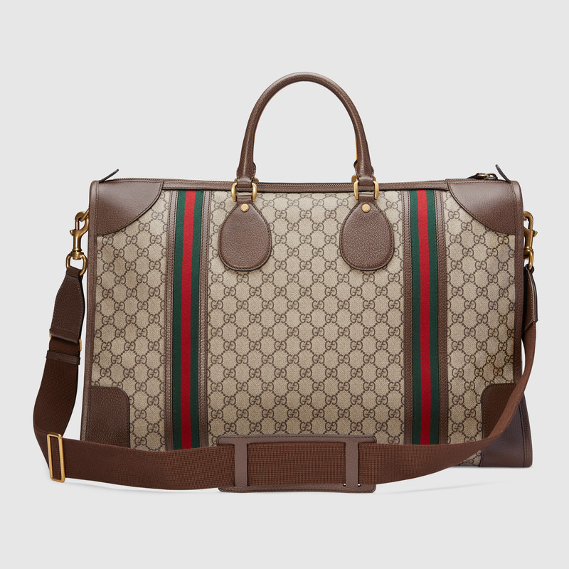 Gucci Soft GG Supreme duffle bag with Web 459291 K5I9T 8855