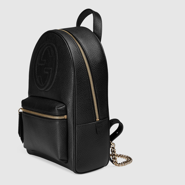 Gucci Soho leather chain backpack 431570 CAO0G 1000