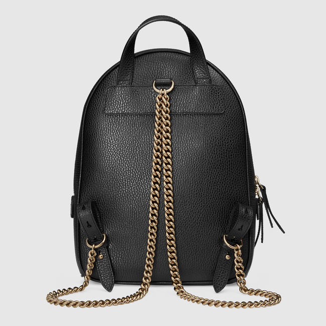 Gucci Soho leather chain backpack 431570 CAO0G 1000