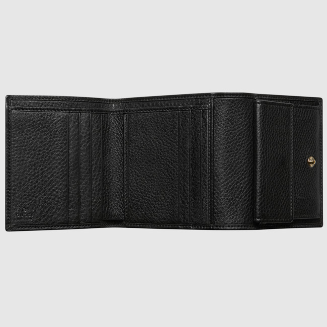 Gucci Soho leather flap wallet 351485 A7M0G 1000