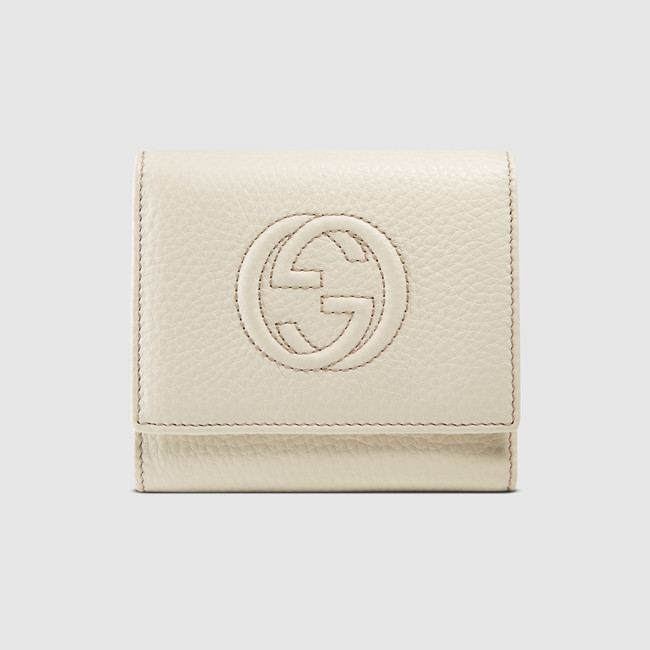 Gucci Soho leather flap wallet 351485 A7M0G 9022