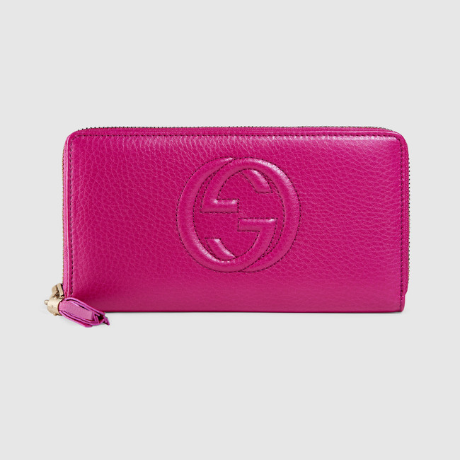 Gucci Soho leather zip around wallet 308004 A7M0G 5523