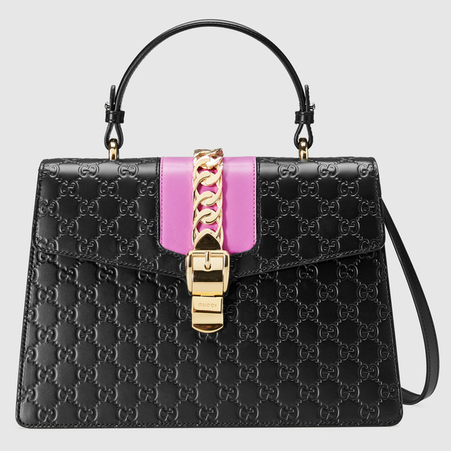 Gucci Sylvie Gucci Signature bag 431665 CWCNG 8657