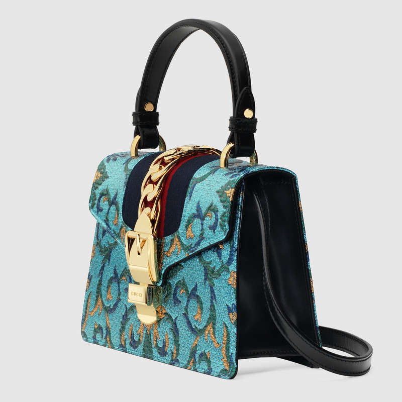 Gucci Sylvie brocade mini bag 472107 K9MLG 4978