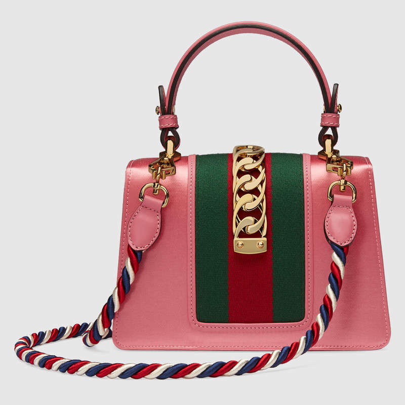 Gucci Sylvie crystal mini bag 470270 9AAQG 6666