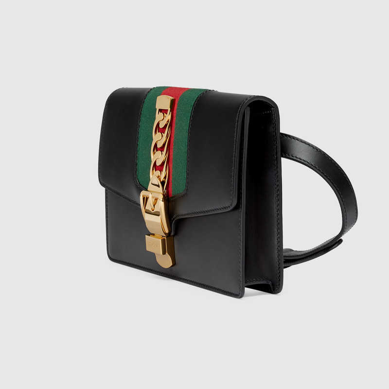 Gucci Sylvie leather belt bag 476811 CVL1G 1060