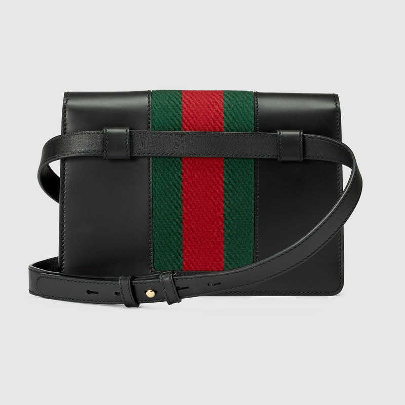 Gucci Sylvie leather belt bag 476811 CVL1G 1060