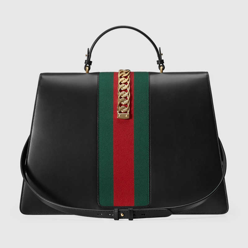 Gucci Sylvie leather duffle bag 485463 CVL1G 1060