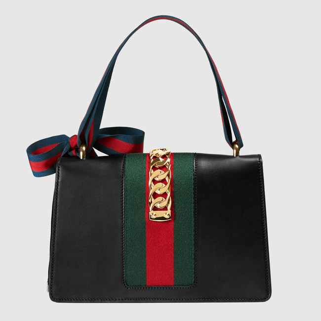 Gucci Sylvie leather shoulder bag 421882 CVLEG 8638