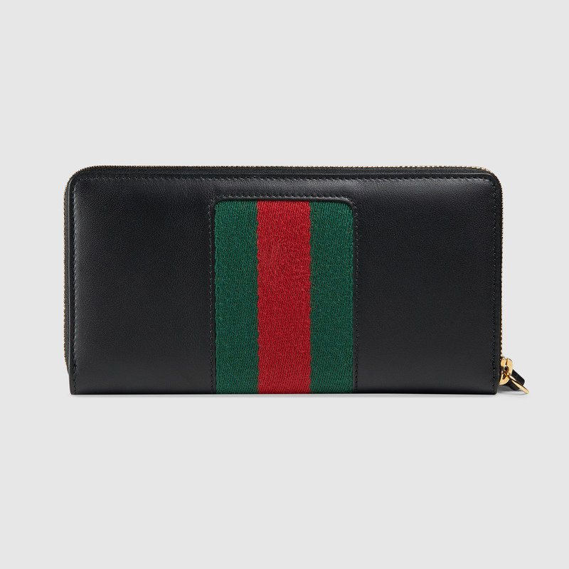 Gucci Sylvie leather zip around wallet 476083 CWLSG 1060