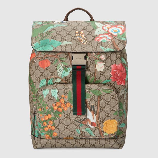 Gucci Tian GG Supreme backpack 405019 K0L3N 8690