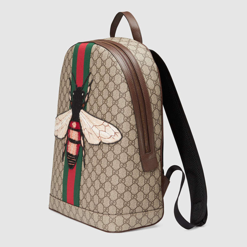 Gucci Web Animalier backpack with bee 442892 K2LZT 8968